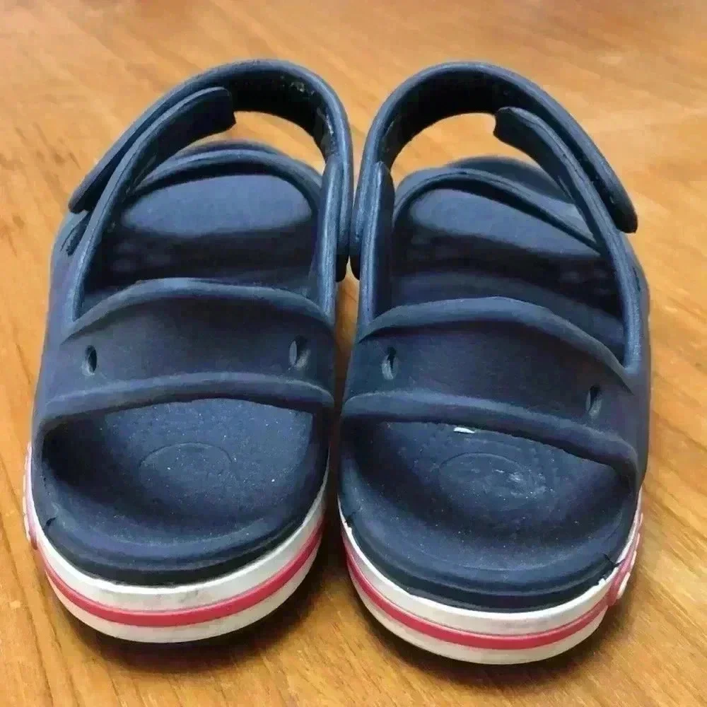 Crocs Crocband Red White Blue Sandal C 13